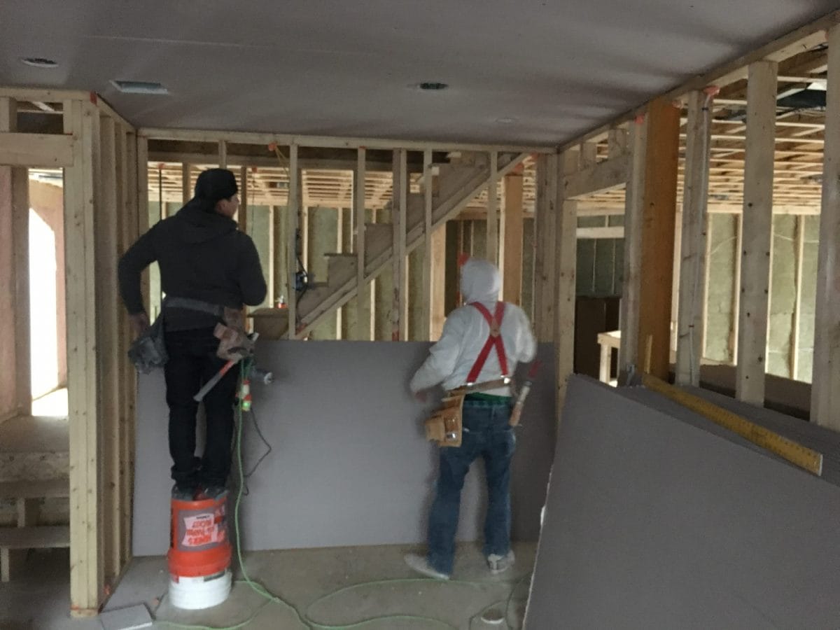 Drywall (Blueboard) Ipswich, MA • Master Plastering & Services Inc.